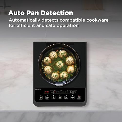 Image of Havells Cook Pro PB 16 Induction Cooktop| Black