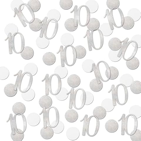 Silver Glitter Confetti by MAGJUCHE Cover
