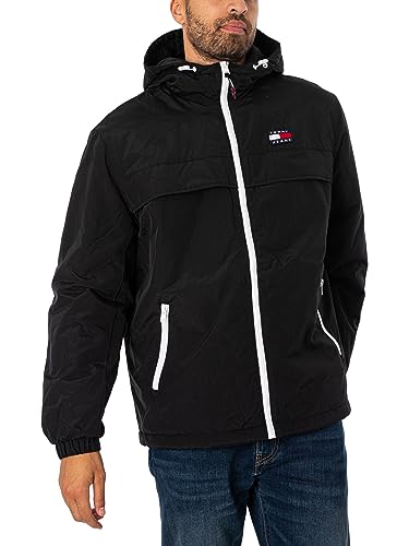 Tommy Jeans Herren TJM Padded Solid Chicago DM0DM14448 Gepolsterte Jacken,...