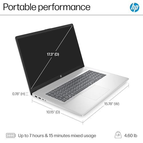 HP Laptop 17.3 pulgadas Intel Core i3 32GB RAM 1TB SSD miniatura 4