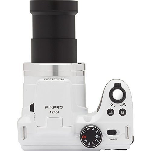 Kodak AZ401WH PIXPRO 16MP Digital Camera, 3", White I Check Price