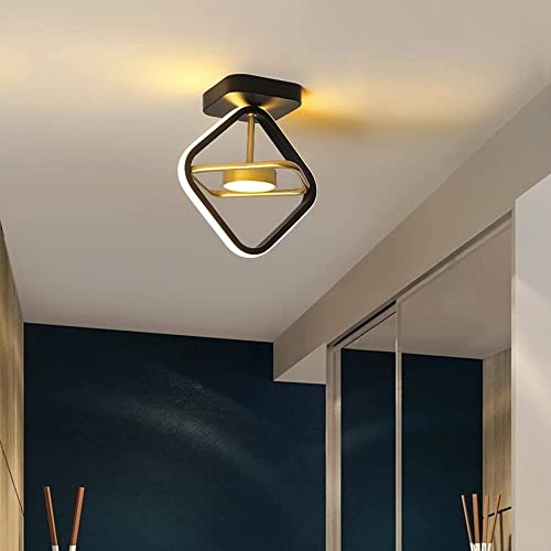 Plafonnier LED moderne entrée étroite pour manque de clarté - 7
