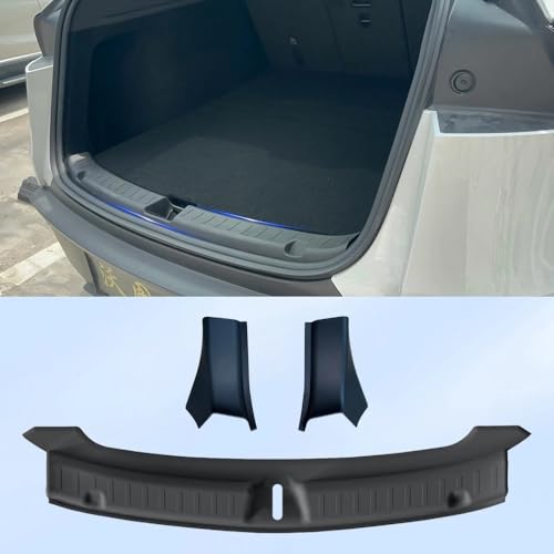 Difusor protector de parachoques trasero Tesla Model Y Juniper 2025 forro carga maletero alféizar 2