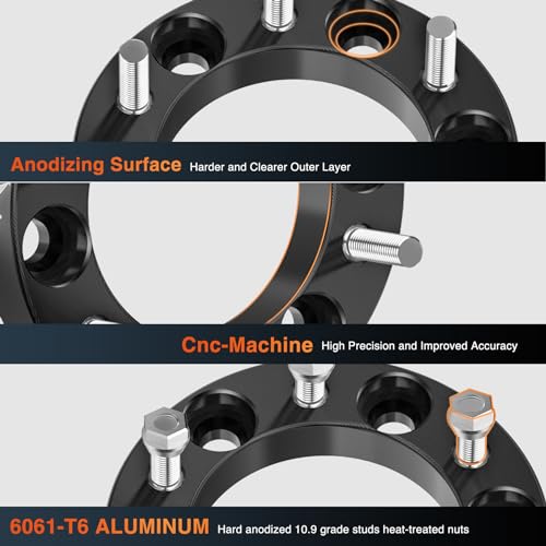 Image of Nilight 6x135 Wheel Spacers for 2004-2014 Ford F150