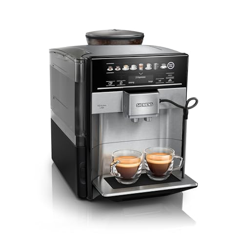 Produktfoto von Siemens Kaffeevollautomat EQ.6 plus s700 TE657503DE, für viele Kaffeespezialitäten, Milch-Aufschäumdüse,…