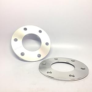 2pc 6mm (Slightly Less Than 1/4") Hub Centric w/o Lip Wheel Spacers 6x5.5" 6x139.7 Тhread Pitch 14x1.5 For 2019-2022 Ram 1500 (Excl. Classic) 17-22 Armada, 16-22 Titan XD, 2022 Wagoneer, 14-22 QX80