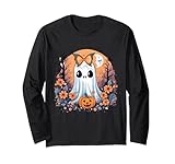 Photo Gallery cute floral ghost in the forest halloween spooky wildflowers maglia a manica Photo Gallery cute floral ghost in the forest halloween spooky wildflowers maglia a manica