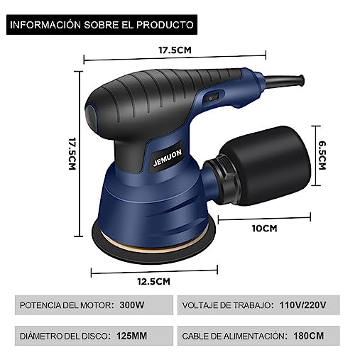 La Mejor comparativa de Lijadora para madera que puedes comprar esta semana. 12 Imagen adicional