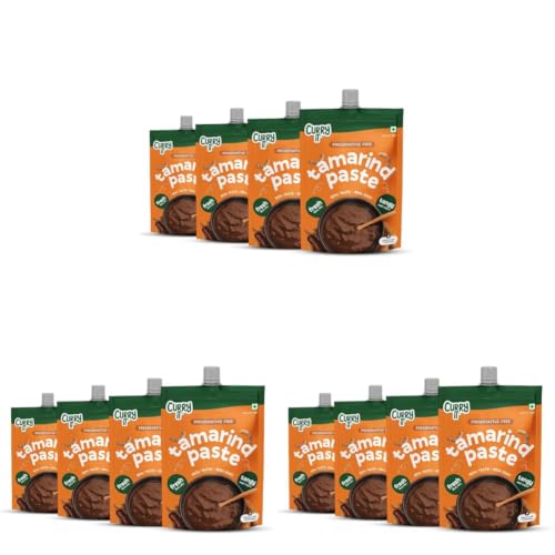 Image of CURRYiT Tamarind Paste| Rich & Tangy Imli Taste | Authentic Flavour for Sambhar, Rasam & Traditional Dishes | Ready-to-Use Chutney for Samosa, Pakoras & Snacks | No Preservatives 100g (Pack of 12)