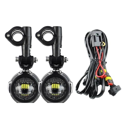 Feux de travail pour rouler de nuit en R1200GS phares 40W 6000K