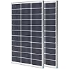 Renogy 2PCS 100 Watt Solar Panels 12 Volt Monocrystalline, High-Efficiency Module PV Power Charger for RV Battery Boat Caravan and Other Off-Grid Applications, 2-Pack Compact Design