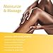 M3 Naturals Anti Cellulite Massage Oil Infused with Collagen and Stem Cell - Natural Lotion - Help Firm, Tighten Skin Tone - Treat Unwanted Fat Tissue, Stretch Marks - Cellulite Removal Cream 8 oz