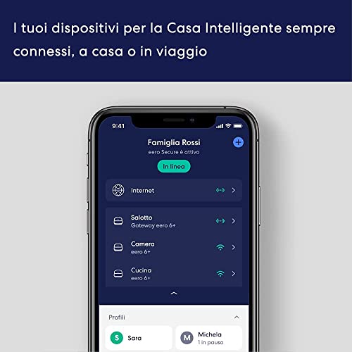 Router wi-fi mesh Amazon 6+ | Ethernet 1,0 Gbps | Fino a 280 m² | Connessione di oltre 75 dispositivi | Confezione da 2 | Modello 2022 - Powerline - Immagine 3