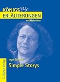 Königs Erläuterungen und Materialien, Bd.462, Simple Storys