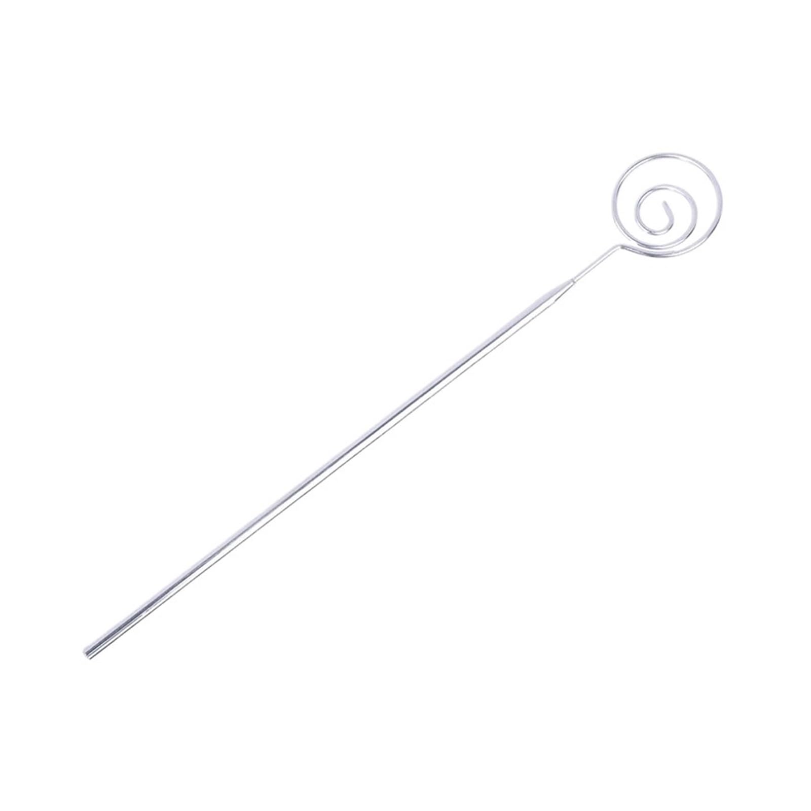 Wzptlkibad G Cheese Fondue Fork, Lon Handle Stainless Steel Dippin Tool