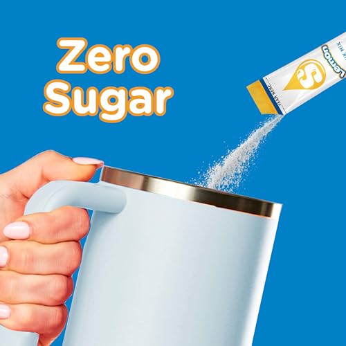 Starburst Singles To Go Powdered Drink Mix, Lemon, Sugar-Free Drink Powder, 6 count (Pack of 12)