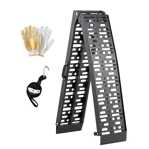 TaiH Leo 1 Pc of Motorcycle Ramp, 7.5ft Ramps for Trucks, 750LBS Capacity Shed Ramp for Loading Motorcycles, Dirt Bikes, Scooters by TaiH Leo - Used condition - US$108.85