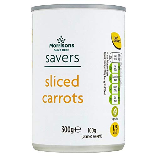 Morrisons Savers Sliced Carrots in Water 300g