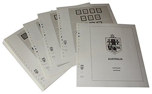 Feuilles pré-imprimées Australie 1913-1965 LINDNER contre l'usure des timbres