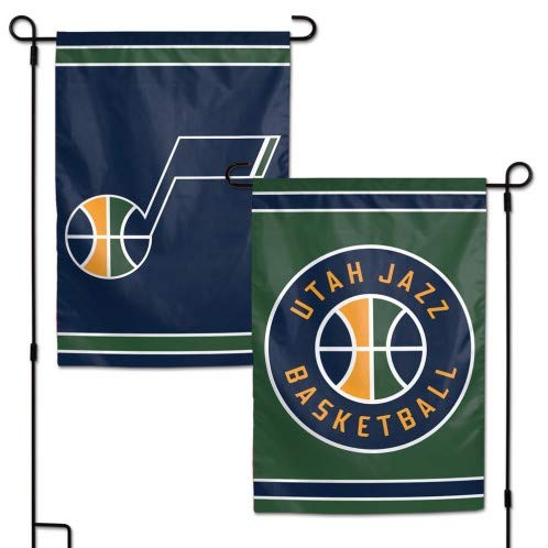 WinCraft Utah Jazz Double-Sided Garden Flag - 12.5x18 Inch, Officially Licensed NBA Team Flag