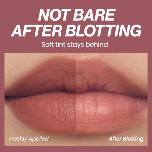 Image of Peripera Ink The Velvet Lip Tint | Highly Pigmented, Longwear & Weightless Lip Tint | Smudge-Proof, Buildable Color for Lips & Cheeks | K-Beauty Makeup, Safe for Sensitive Lips (052 MAUVE CREMA)