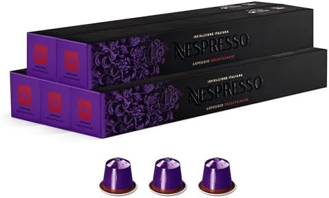 Nespresso Original Arpeggio Decaffeinato Coffee Pods 50 pack