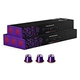 Nespresso Original Arpeggio Decaffeinato Coffee Pods 50 pack &ndash; Decaf Coffee Pods for Nespresso Original coffee Machines, Intensity 9. Rich Espresso & Lungo Coffee.
