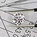 Certified 5MM Lab-Created Diamond D/VVS1 Excellent Cut Round - Ideal for Engagement Fashion Jewelry