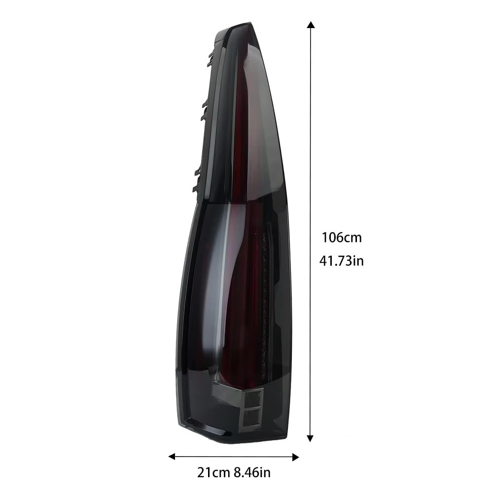 Gruppo Ottico Posteriore Luci Posteriori Per CADILLAC Per ESCALADE 2007-2014, Accessori Per Auto, Luci Di Guida Rosse, Freni Posteriori, Ricambi Auto Fanale Posteriore Per Auto