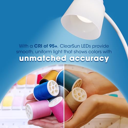 Image of OttLite Clarify LED Desk Lamp, White