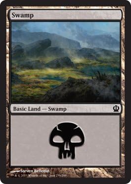 Magic The Gathering - Swamp (239) - Theros