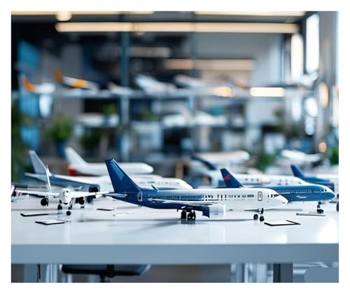 Modelo A350 Lufthansa de 47 cm avión coleccionable de metal para regalar 3