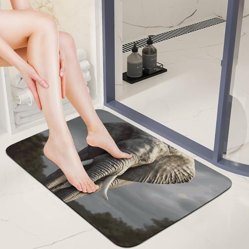 Tapis de bain super absorbant à séchage rapide antidérapant - 3