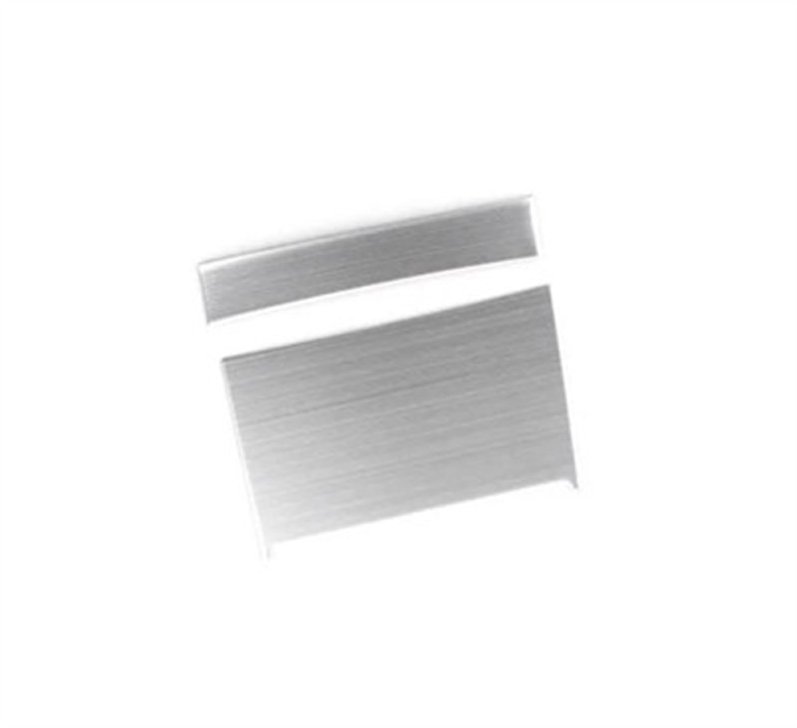 Qibbei Silver Panel Car Center Console Decorative Panel Cover Sticker Auto Interior Mouldings For Skoda For Kodiaq 2017-2020 Stickers(Silver Panel)