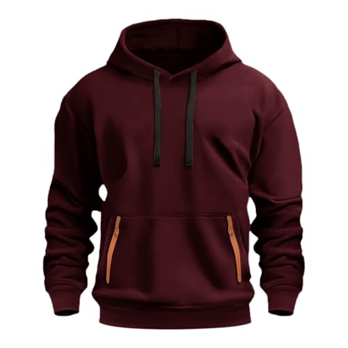 Mens Oversized Hoodies Casual Long Sleeve Pullover Hooded Sweatshirt Casual Sportswear Fashion Outfits with Pocket2