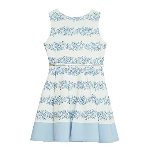 Beautees Girls' Sleeveless Fit and Flare Dress and Shrug3