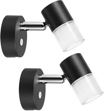 12V LED Reading Light, RV Bedside Swivel Wall Lamp Built-in High-Speed - Foto 9