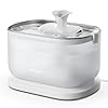 PETLIBRO Cat Water Fountain with Wireless Pump, 2.5L/84oz Pet Water Fountain for Cats Indoor Stainless Steel, Cat Water Dispenser with Two Flow Modes, Cat Fountain for Drinking Easy Clean, BPA-Free