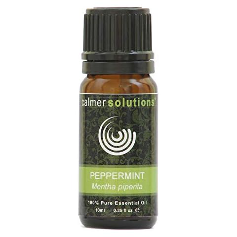 Calmer Solutions Peppermint Essential 100% Aromatherapy Oil 10ml Cover