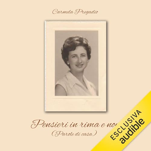 Page de couverture de Pensieri in rima e non