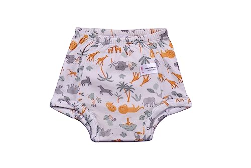 Image of DAADUN Padded Underwear for Babies | Padded Underwear for 2-3 Years | Soft, Absorbent Padded Underwear | Potty Training Pants 3-4 Years (Pack of 5) (XS)