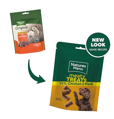 Natures Menu Meaty Treats for Adult Dogs with Chicken - 7 x 100g, 100 g (Pack of 7) - Image 3