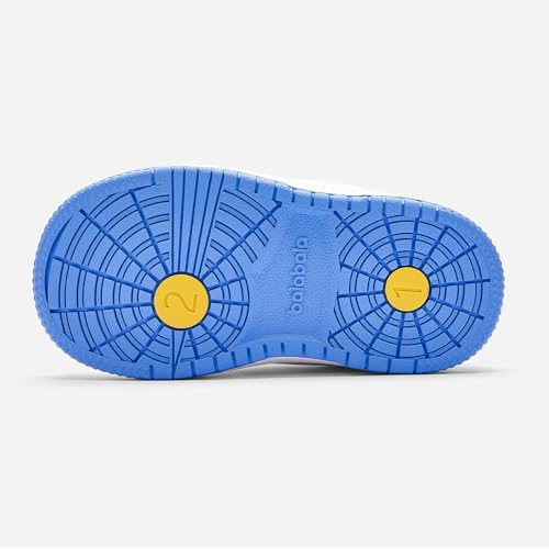 Balabala Unisex Kids Boys Girls Sneakers Breathable Toddler Walking Shoes with Hook and Loop,Comfortable Tennis Running Shoes4