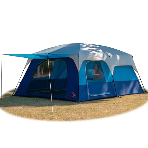 KTT Extra Large Tent 14 Person,Family Cabin Tents,2 Rooms...