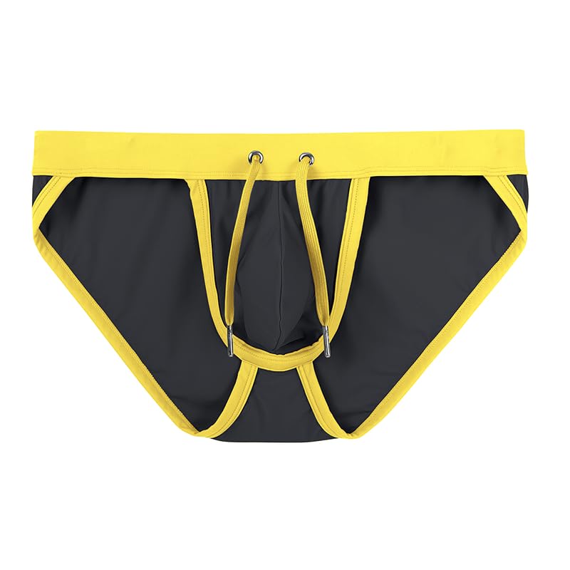 Bikini pour hommes maillot de bain multicolore sexy avec cordon réglable