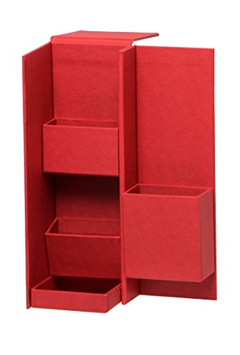 Image of Nakabayashi LST-B01WR Lifestyle Tool Small Storage Case Box S Wine Red