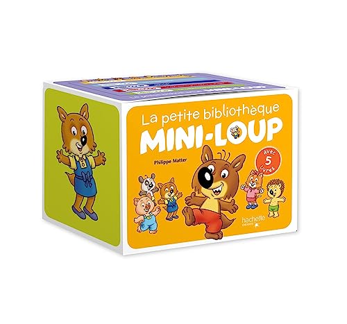La petite bibliothèque Mini-Loup: Coffret en 5 volumes : Minou-Loup policier ; Mini-Loup sur la banquise ; Mini-Loup et les dinosaures ; Mini-Loup Le ... le chevalier, la princese et le dragon