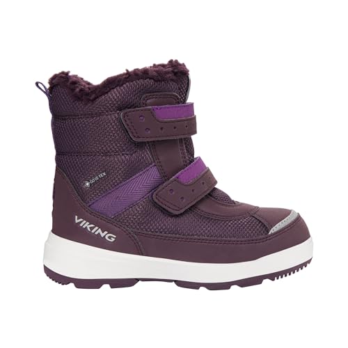 Viking Unisex Kinder Play Reflex Warm Gtx 2v Snow Boot, Grape Purple, 27 EU Weit