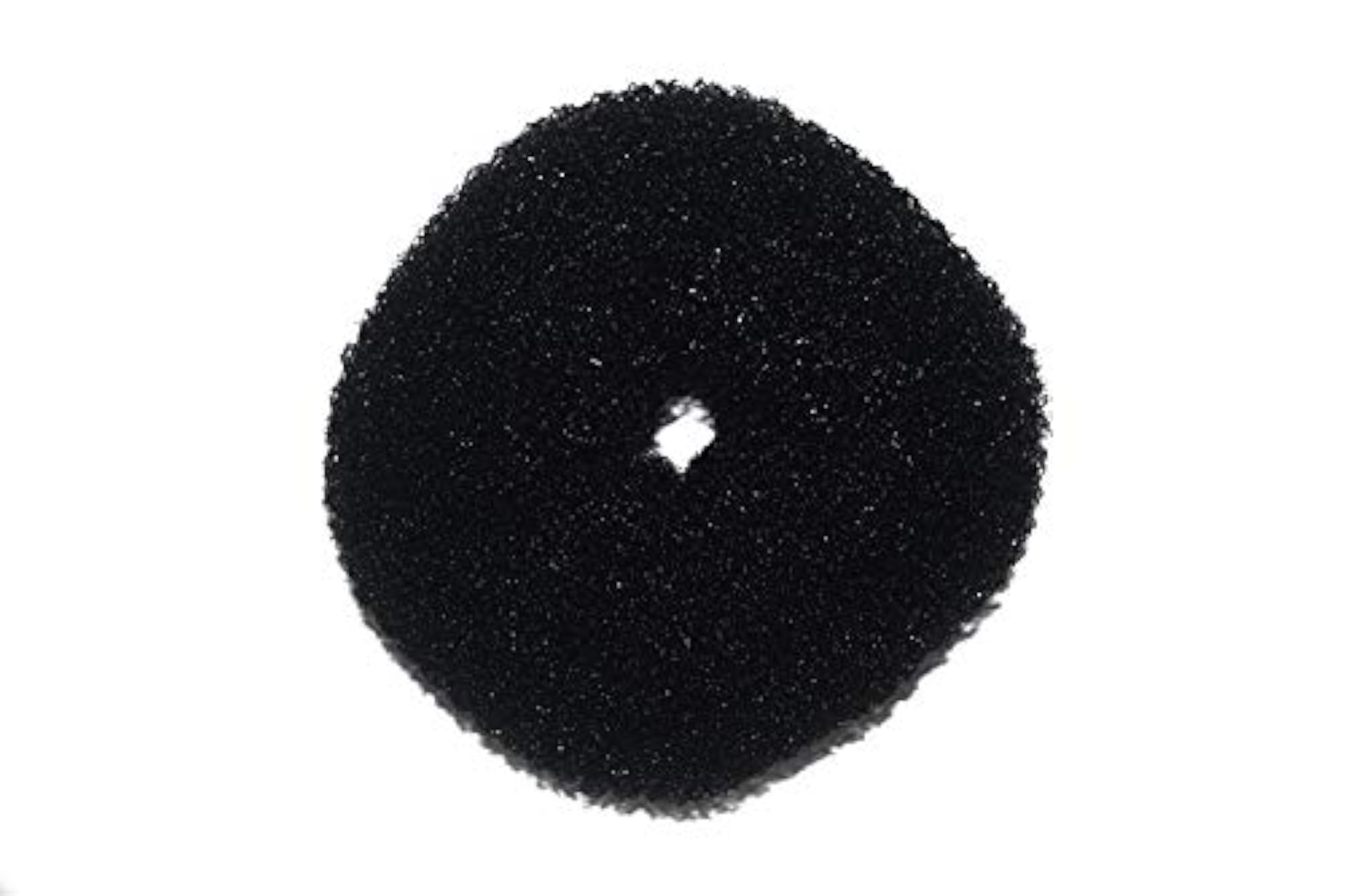 Hunky Dory Superior Quality Black Big Donut Hair Accessories