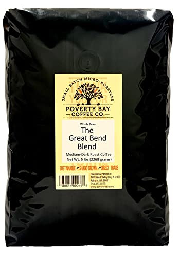 Poverty Bay Coffee Co. Great Bend Blend - 5lb Café en Grano